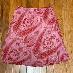 Vintage Y2K/90’s Wet Seal Paisley Skirt sz Sm/Med
